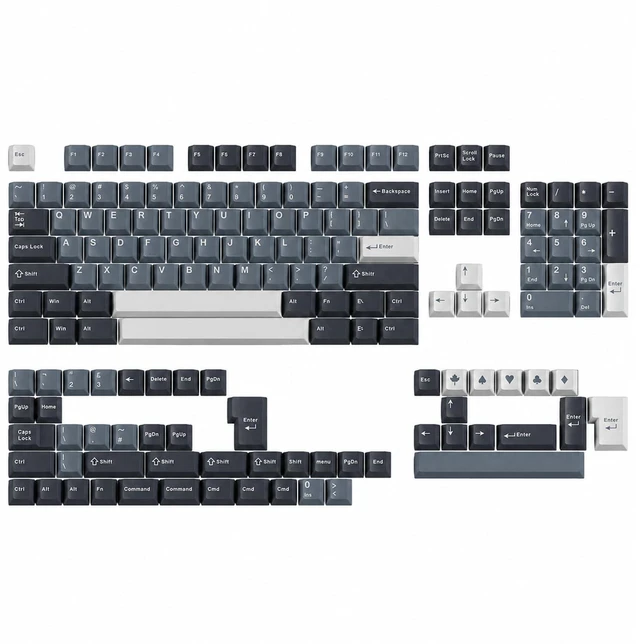 Main image of Fogruaden PBT Keycaps Set, Cherry Profile Custom Keycap for Mechanical Keyboard Keycaps(Cherry Apollo)