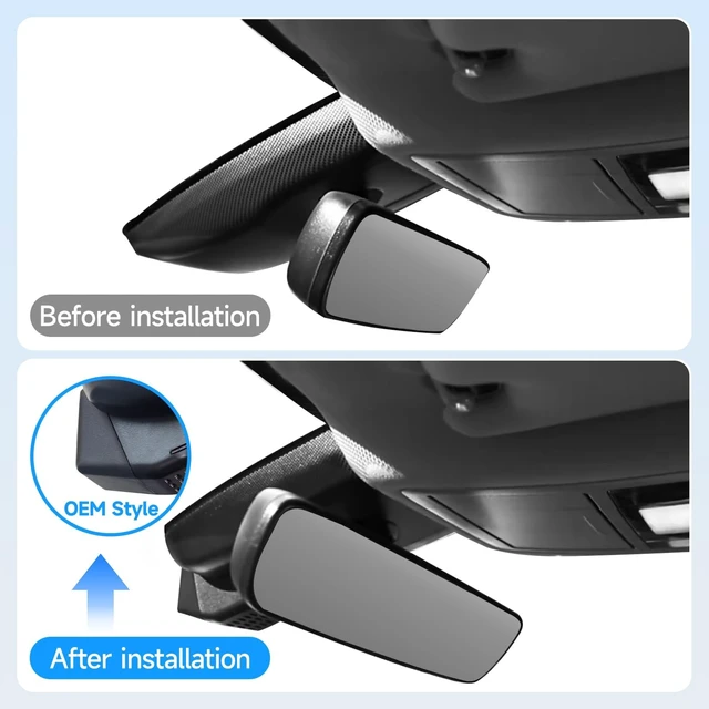 Alt view image 2 of 5 - 4K+1080P Dash Cam Front and Rear for Lexus RX 2016-2022,Integrated OEM Look