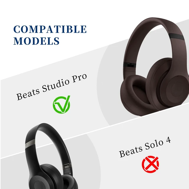 Alt view image 2 of 5 - HQB-STAR Studio Pro 2023 Replacement Headband & Hinge Replacement for Studio Pro 2023 Headphone,Durable Parts Accessories Repair Kit Set (Deep Brown)