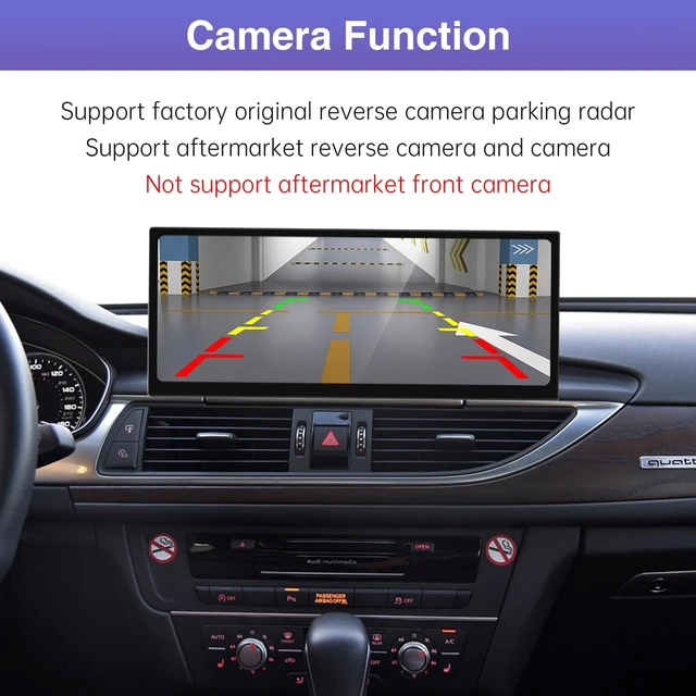 Alt view image 5 of 5 - Road Top 12.3" CarPlay Screen for Audi A6 A7 2012-2018 Year