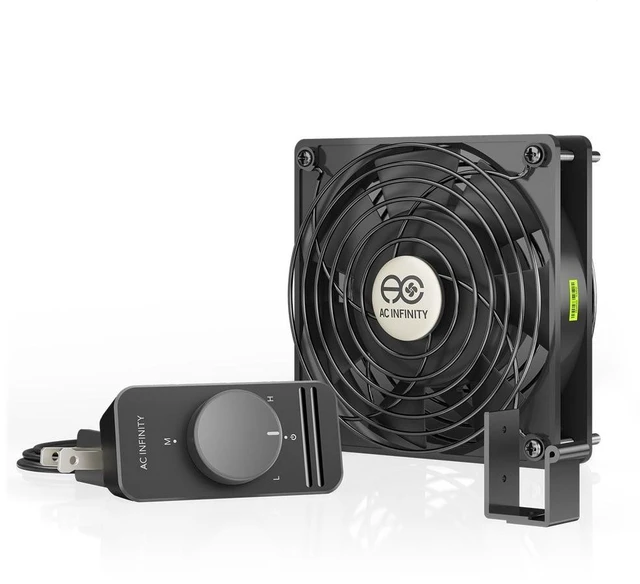 Main image of AC Infinity AXIAL S1225, 120mm Muffin Fan with Speed Controller