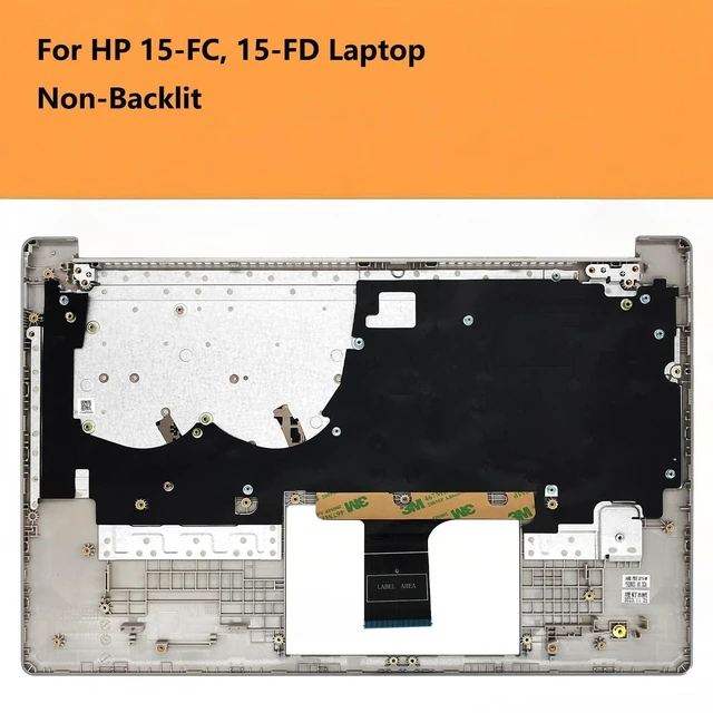 Alt view image 2 of 5 - CCGDZKJ N36752-001 Replacement Upper Case Palmrest for HP 15-FC, 15-FD