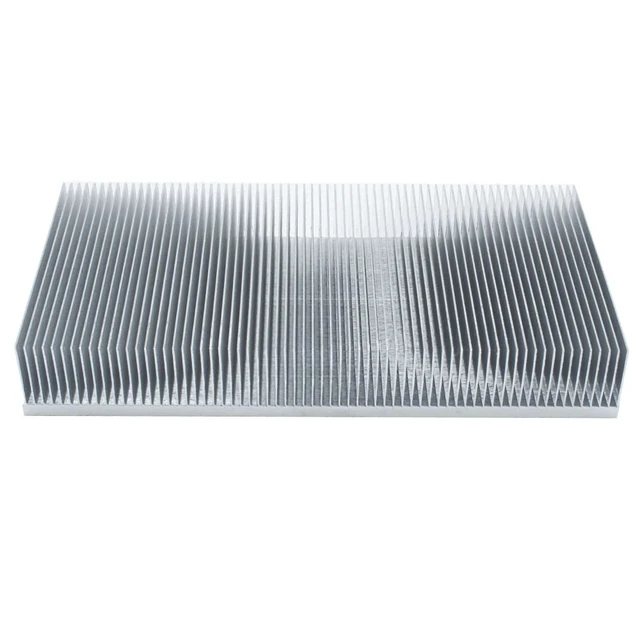 Alt view image 3 of 4 - Skived Fins Aluminum Heatsink 7.87 x 3.93 x 1.81 inch / 200 x 100 x 30mm Large Heatsinks Cooler Radiator for LED Chip Electronic LCD Power Amplifier Transistor Heat Dissipation