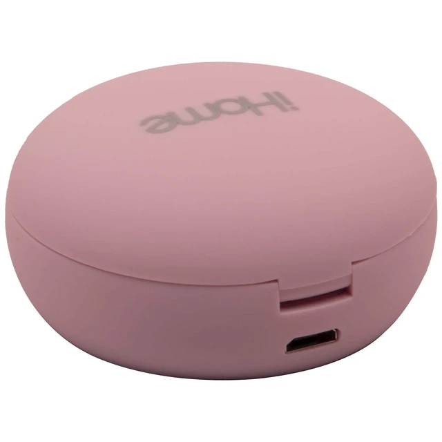 Alt view image 4 of 4 - iHome Wireless Earbuds with Charging Case, Water Resistant Bluetooth Earphones with Microphone and Touch Control, Pink