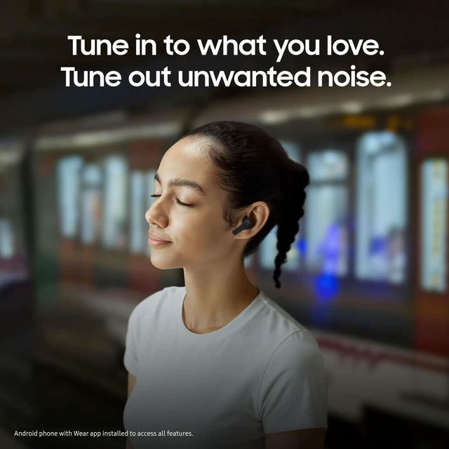 Alt view image 2 of 5 - Samsung Galaxy Buds 3 FE (2025) True Wireless Bluetooth Earbuds, Gray