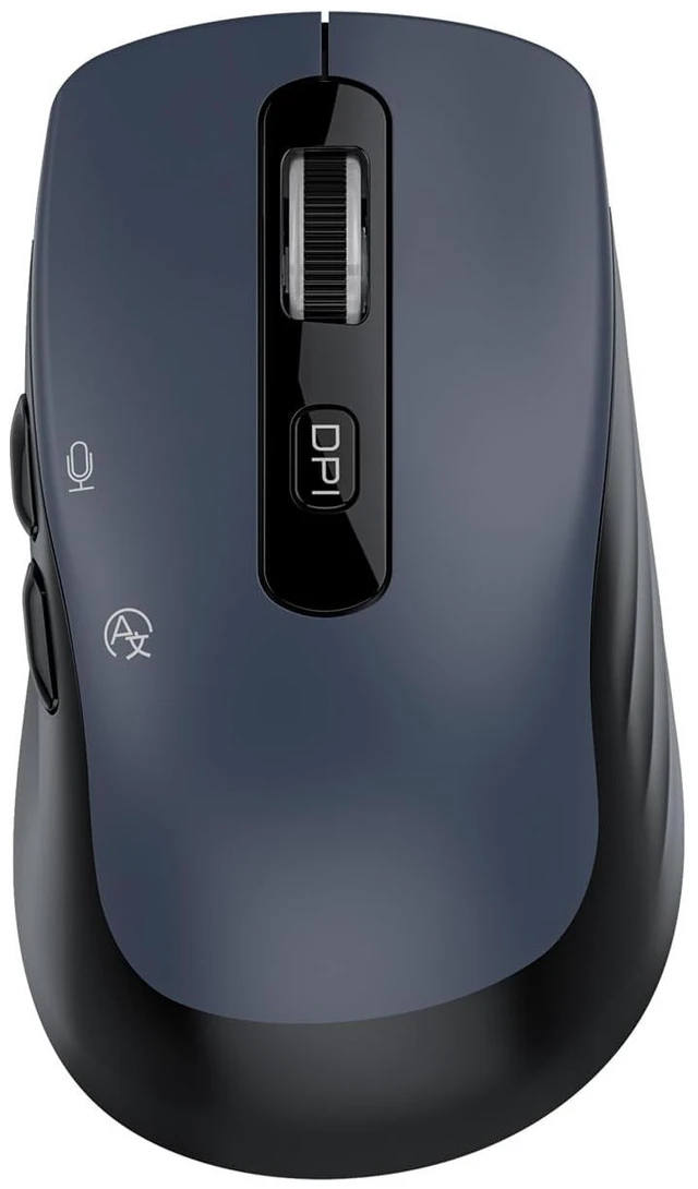 Main image of JOMAA Wireless Mouse with AI Voice Function, 2.4G and BT 5.0 Dual Mode, 7-Button, Rechargeable, 4 Adjustable DPI (1200-6400), Type-C Charging, 500mAh Battery, for Laptop, PC, Mac