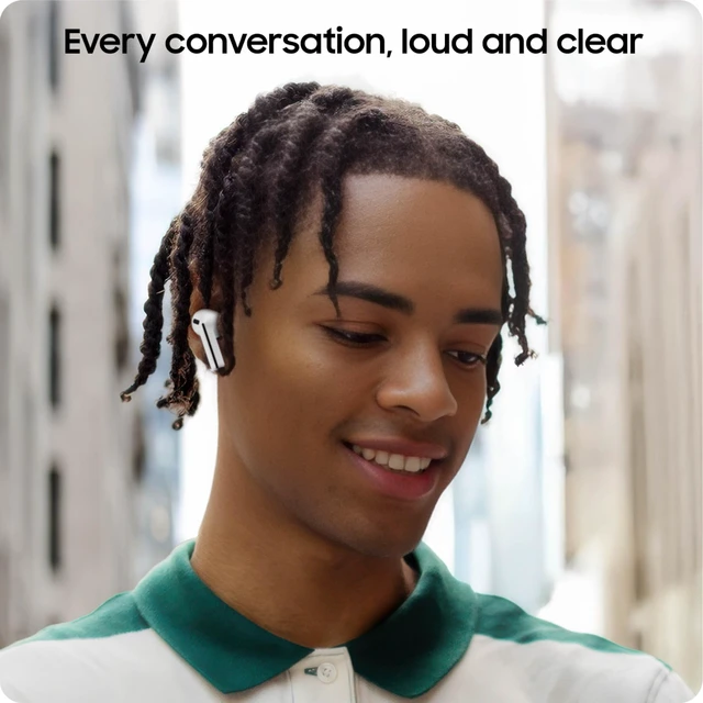 Alt view image 4 of 5 - Samsung Galaxy Buds 3 FE (2025) True Wireless Bluetooth Earbuds, Gray