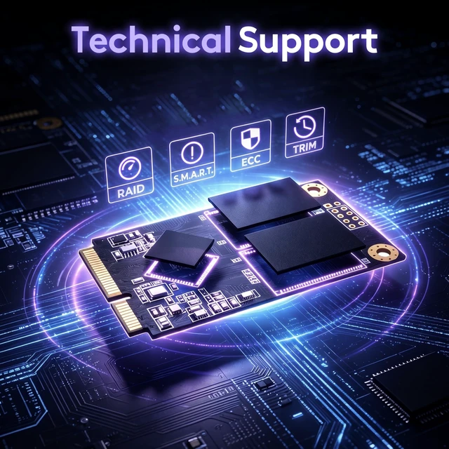 Alt view image 5 of 5 - Bestoss 512GB mSATA SSD Mini SATA III 6Gbps, 3D NAND Low Power Consumption