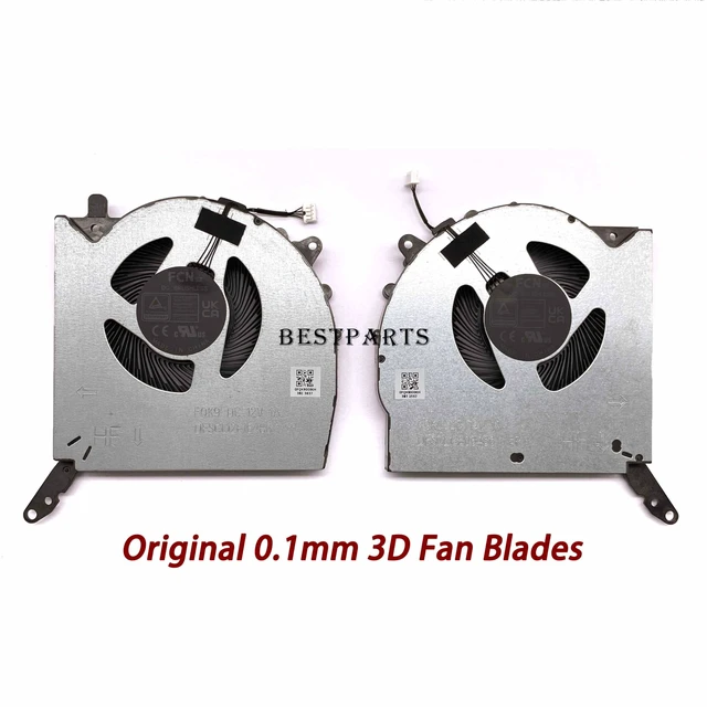 Alt view image 2 of 5 - New CPU+GPU Cooling Fan for Lenovo Legion Pro 5 16IRX8 (Type: 82WK)