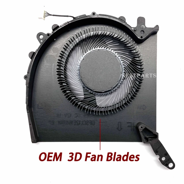 Alt view image 3 of 5 - New CPU+GPU Cooling Fan for Lenovo Legion Pro 5 16IRX8 (Type: 82WK)