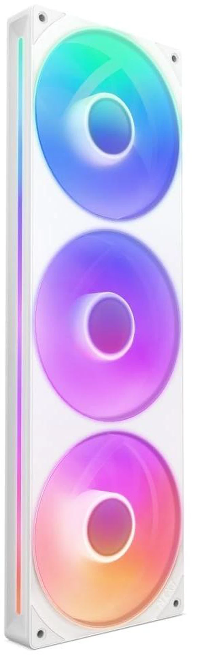 Main image of NZXT F360 RGB Core - 360mm Single-Frame RGB Fan Unit - White