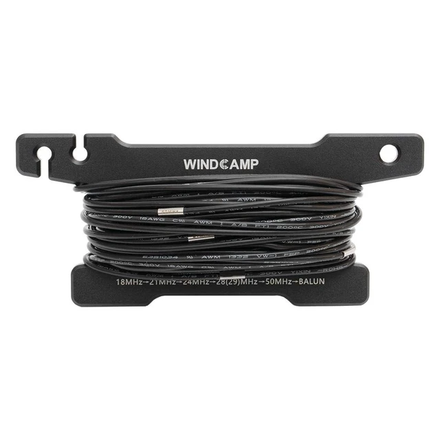 Alt view image 4 of 5 - WINDCAMP Gipsy 5-50MHz HF Horizontal Dipole Antenna Ant for Ham Radio Waterproof Balun Portable Antenna