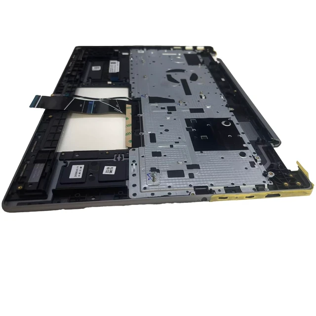 Alt view image 3 of 5 - New Replacement for Lenovo Yoga 7 16ARP8 83BS / 7 16IRL8 82YN / 7i 16 Gen 8 2-in-1 Laptop Palmrest Upper Case Backlit Keyboard Fingerprint Reader Hole Assembly Part 5CB1L31922 5CB1L31865 Arctic G