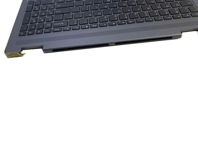Alt view image 5 of 5 - New Replacement for Lenovo Yoga 7 16ARP8 83BS / 7 16IRL8 82YN / 7i 16 Gen 8 2-in-1 Laptop Palmrest Upper Case Backlit Keyboard Fingerprint Reader Hole Assembly Part 5CB1L31922 5CB1L31865 Arctic G