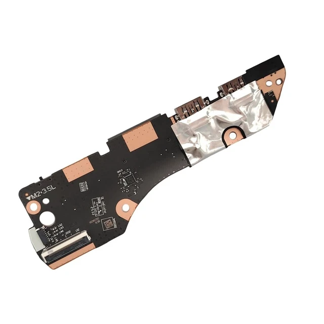 Alt view image 3 of 4 - HSSDTECH USB Board/USB Power Button Board Replacement for Lenovo Yoga Pro 9 16IMH9 83DN LS691 5C50S25651 NS-F761