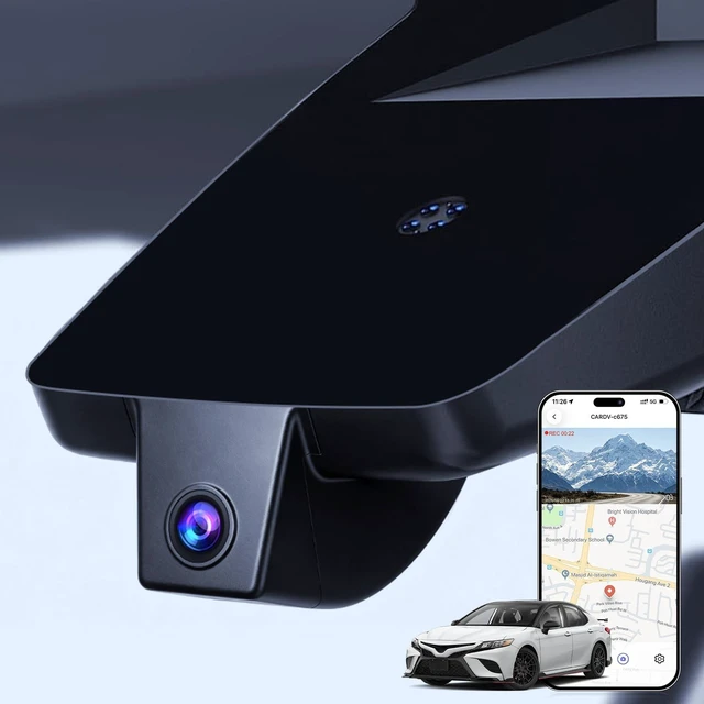 Main image of 4K Front Dash Cam for Toyota Highlander 2020-2026 & Gen4/UX70 OEM Look