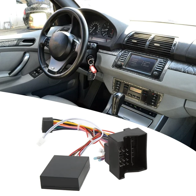 Alt view image 4 of 5 - E39 Radio Android Harness, E53 Radio Harness, 16pin Wire Harness Power Cable with Canbus Box for Android Navigation Replacement for E53 X5 2001-2005 for E39 5 Series 2001-2004
