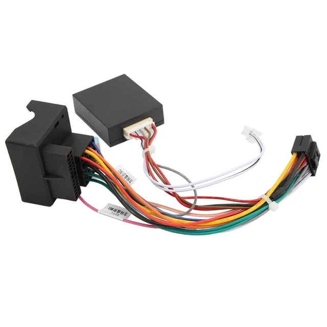 Alt view image 5 of 5 - E39 Radio Android Harness, E53 Radio Harness, 16pin Wire Harness Power Cable with Canbus Box for Android Navigation Replacement for E53 X5 2001-2005 for E39 5 Series 2001-2004