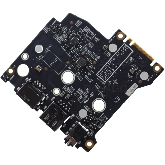 Alt view image 4 of 5 - Deal4GO 1.0G LAN Ethernet USB Audio Headphone Daughter Board MDVMP 0MDVMP Replacement for Dell Alienware M16 R1 2023