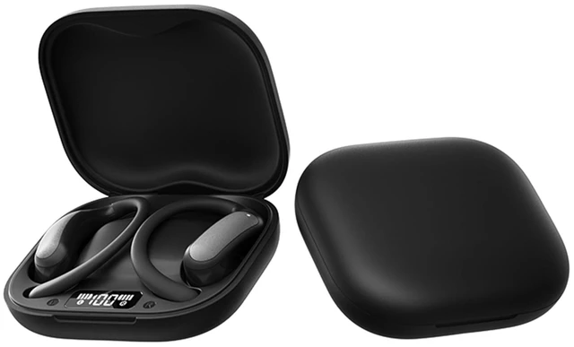 Main image of ROEL-PLAY Open Ear Earbuds Open Earring Bluetooth 5.4 Comfort Black