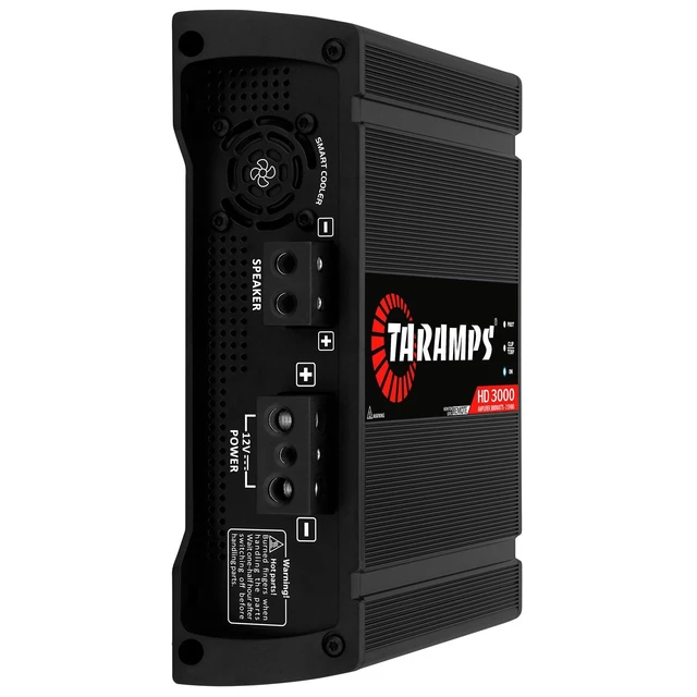 Alt view image 5 of 5 - Taramps HD 3000 Black 2 Ohms 3000W RMS Full Range Monoblock Car Amplifier