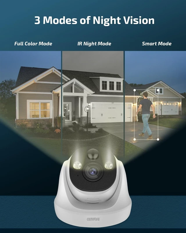 Alt view image 3 of 5 - OHWOAI 4K Add-on POE Camera for Wired Security Camera System Outdoor