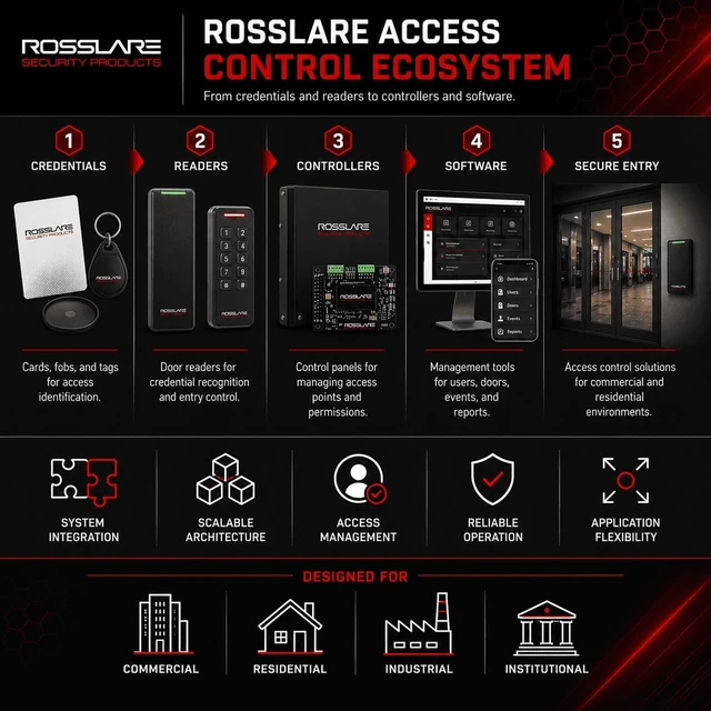 Alt view image 5 of 5 - Rosslare MD-N32 RS-232 to TCP/IP Gateway for Access Control Networks