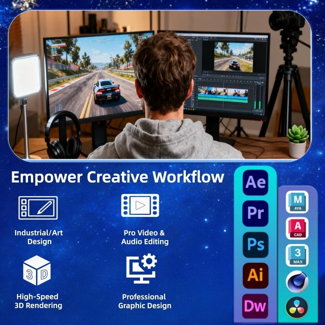 Alt view image 5 of 5 - RX 590 8GB GDDR5 Graphics Card, 256 Bit RX 590 2304SP Gaming Graphics Card, PCIe 3.0 x16, 8-Pin Input DirectX 12 GPU for Gaming PC, DP*3+HDMI Output, 1080P Display, Dual Fan Cooling Low Noise (Black)