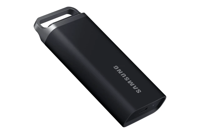 Alt view image 4 of 5 - Samsung Portable SSD T5 EVO, 2 TB, USB 3.2 Gen. 1, 460 MB/s Read, 460 MB/s Write, External Hard Drive for Mac, PC, Android, Smart TVs and Game Consoles, Incl. USB-C Cable, MU-PH2T0S/EU