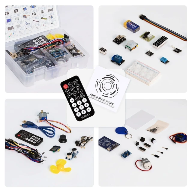 Alt view image 2 of 5 - ELEGOO ESP-32 Super Starter Kit with Tutorial Compatible with Arduino IDE