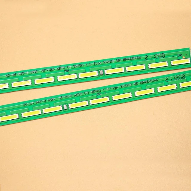 Alt view image 4 of 5 - GuuYebe 55UH6150 55UH615A LED Backlight Strips for 55 inch TV