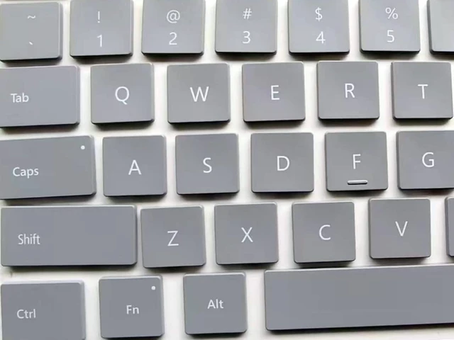 Alt view image 3 of 3 - Laptop US Keyboard Keycap Keys Caps Replacement for Microsoft Surface Laptop 3/4/5/6 13.5'' 15'' 1867 1868 1872 1873 1950 1951 1953 1958 1959 1978 1979 (Silver)