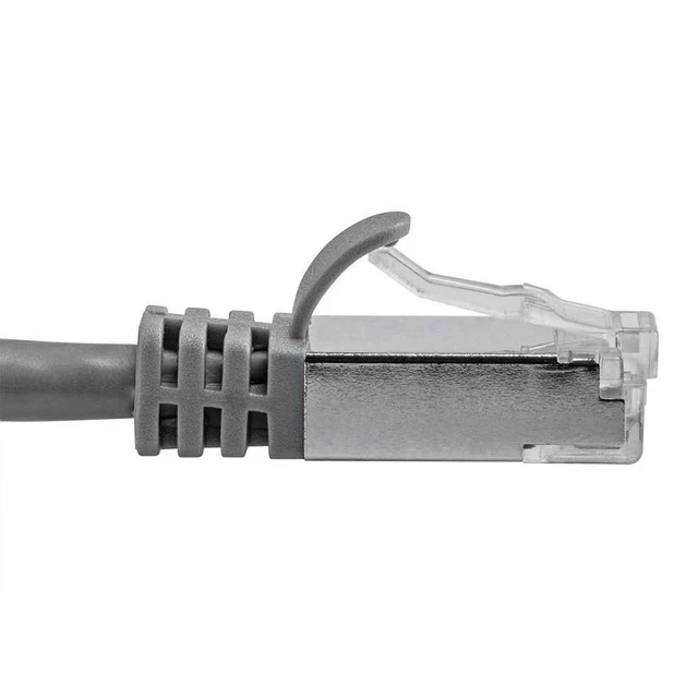 Alt view image 4 of 5 - Buhbo 3 ft CAT7 Shielded RJ45 Ethernet Snagless Cable (24-Pack) Gray