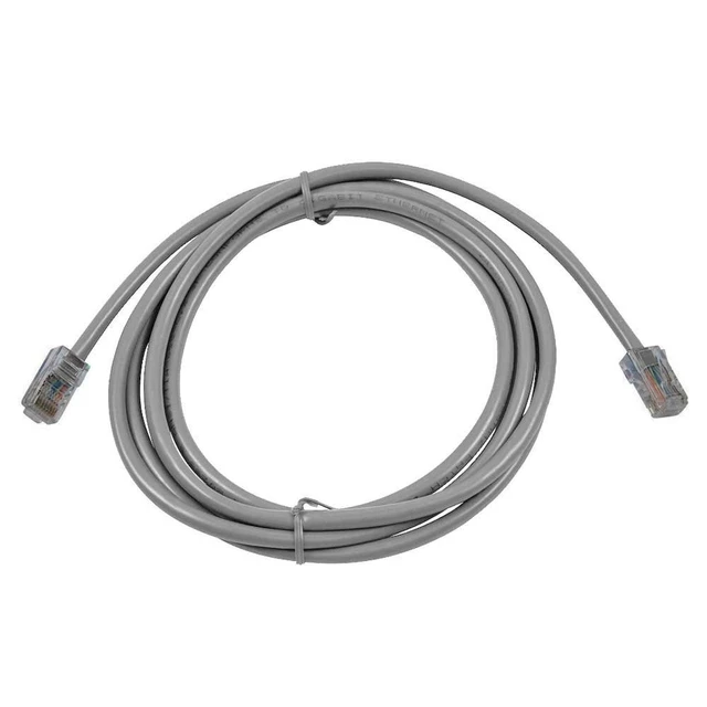 Alt view image 3 of 5 - Buhbo 3 ft CAT7 Shielded RJ45 Ethernet Snagless Cable (24-Pack) Gray
