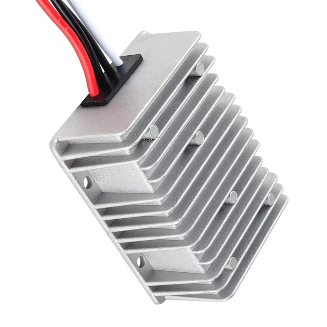 Alt view image 3 of 5 - Auttoop Waterproof Voltage Converter Regulator DC/DC 12V Step-Up to 19V 20A 380W Power Boost Transformer