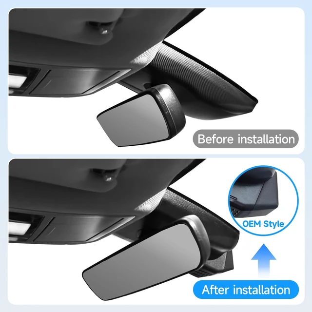 Alt view image 2 of 5 - 4K+1080P Dash Cam Front and Rear for Lexus ES 2019-2026,Integrated OEM Look