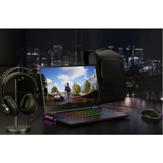 Alt view image 3 of 5 - Lenovo Legion H500 PRO 7.1 Surround Sound Gaming Headset, Noise-Cancelling Mic, Memory Foam & PU Leather Earcups, Stainless Steel Headband, PC, PS4, Xbox One, Nintendo Switch, GXD0T69864, Black