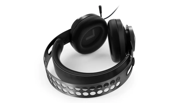 Alt view image 2 of 5 - Lenovo Legion H500 PRO 7.1 Surround Sound Gaming Headset, Noise-Cancelling Mic, Memory Foam & PU Leather Earcups, Stainless Steel Headband, PC, PS4, Xbox One, Nintendo Switch, GXD0T69864, Black