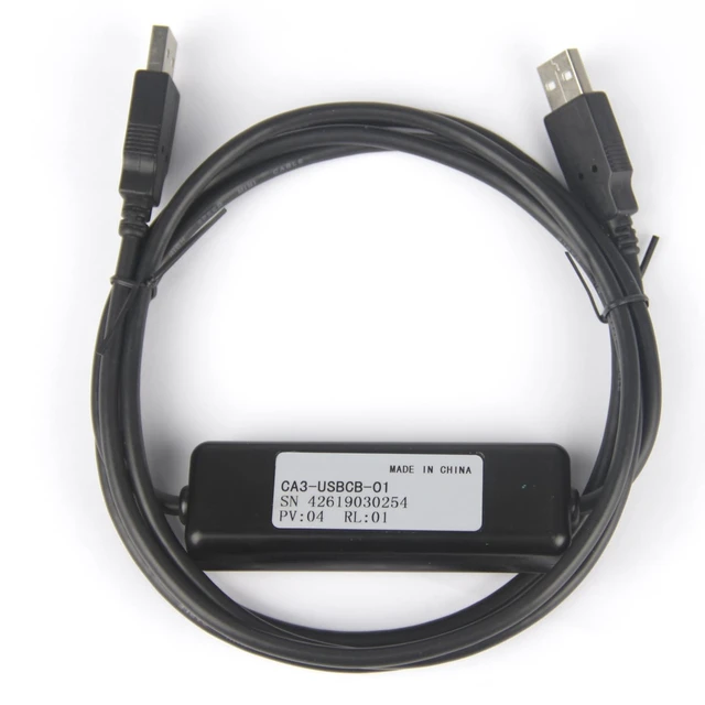 Alt view image 3 of 5 - ELECANE CA3-USBCB-01 Programming Connection Cable A Screen Transfer Cable Compatible with Pro-face GP3000 and GP4000 Series