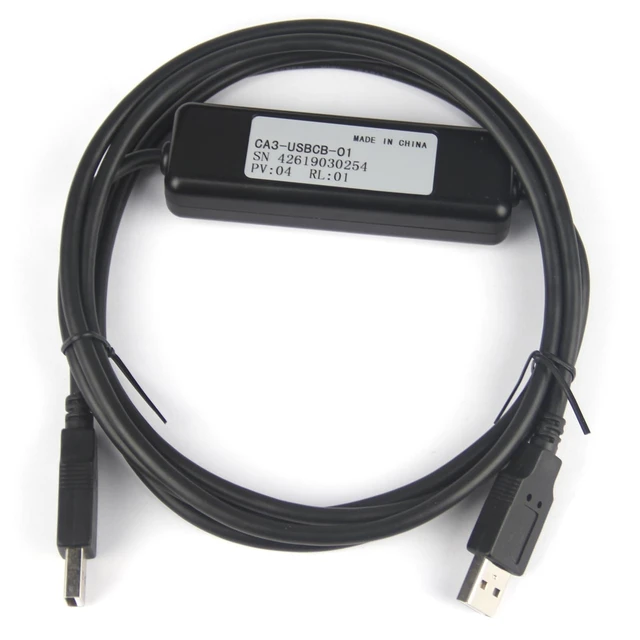 Alt view image 4 of 5 - ELECANE CA3-USBCB-01 Programming Connection Cable A Screen Transfer Cable Compatible with Pro-face GP3000 and GP4000 Series