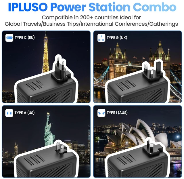 Alt view image 2 of 5 - 2000W Voltage Converter US to Europe