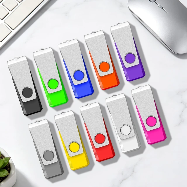Alt view image 4 of 5 - USB Flash Drive 16GB 10 Pack TEWENE USB 2.0 Memorty Stick Thumb Drive Pack