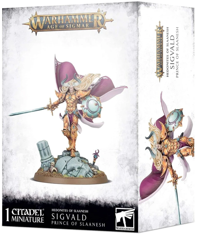 Main image of Games Workshop Warhammer AoS - Hedonites of Slaanesh Sigvald, Prince of Slaanesh