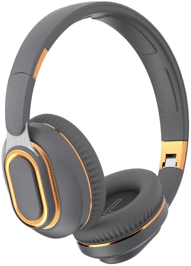 Main image of KUUCAT H7 Foldable Bluetooth Over-the-Ear Wireless Headphones, Gray