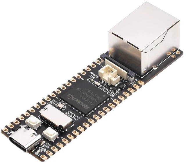 Main image of Waveshare Luckfox Pico Max RV1106 Linux Micro Development Board, Integrates ARM Cortex-A7/RISC-V MCU/NPU/ISP Processors-256MB Memory