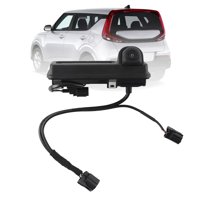 Alt view image 2 of 5 - Dasbecan Rear View Tailgate Handle Assist Camera with Trunk Release Switch