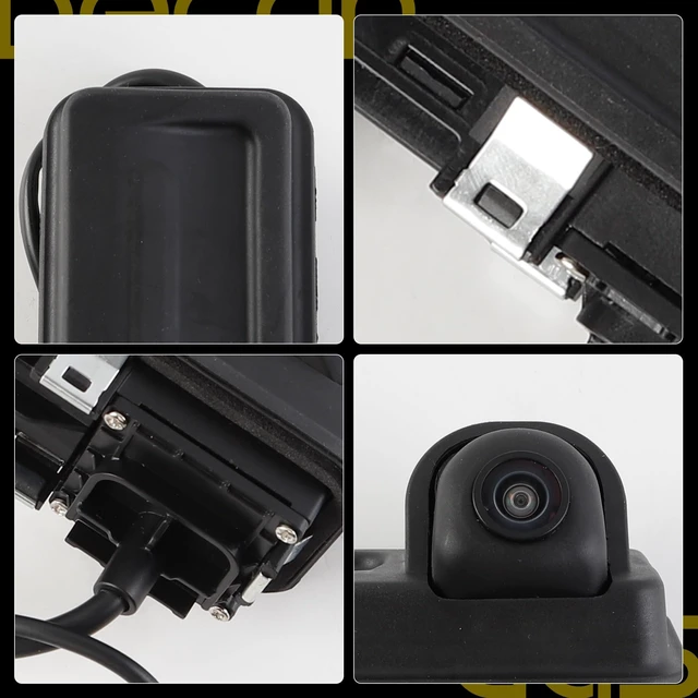 Alt view image 3 of 5 - Dasbecan Rear View Tailgate Handle Assist Camera with Trunk Release Switch