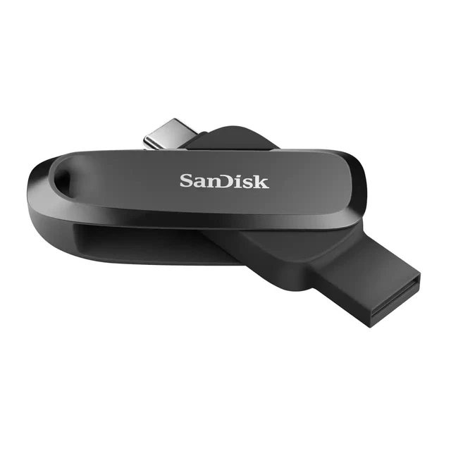 Alt view image 2 of 3 - SanDisk USB Flash Drive 64 Gb USB Type-C 3.2 Gen 1 (3.1 Gen 1), W129040729 (Type-C 3.2 Gen 1 (3.1 Gen 1) Black)