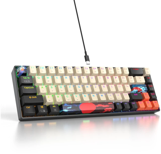Main image of Owpkeenthy 60% Wired Mechanical Keyboard