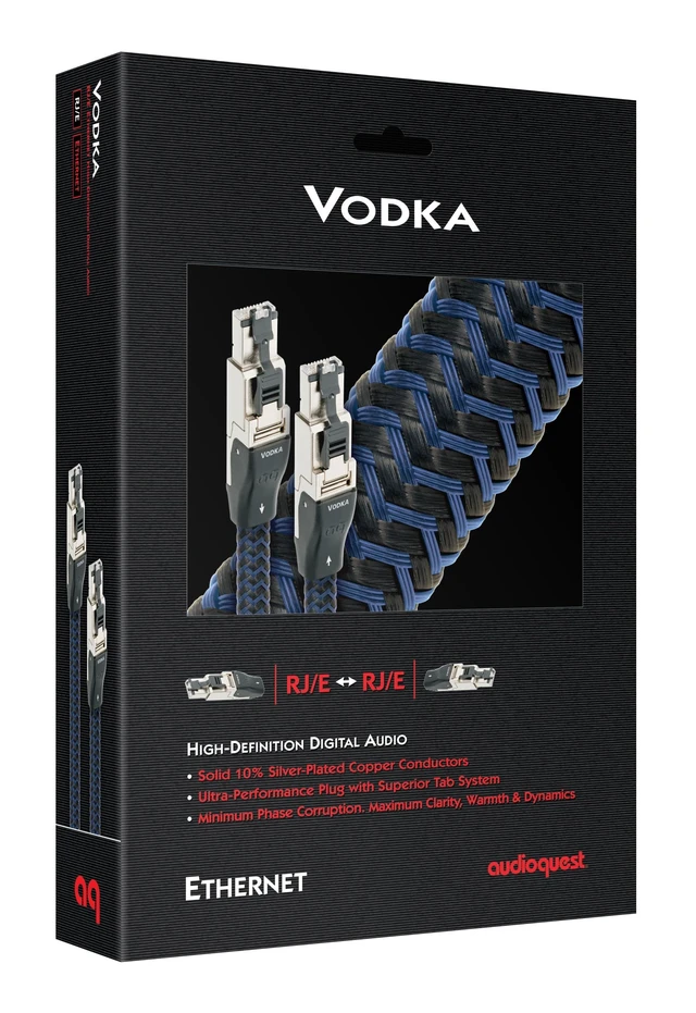 Alt view image 2 of 2 - AudioQuest Vodka RJ/E Ethernet Cable